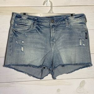 Silver Jeans cutoff shorts